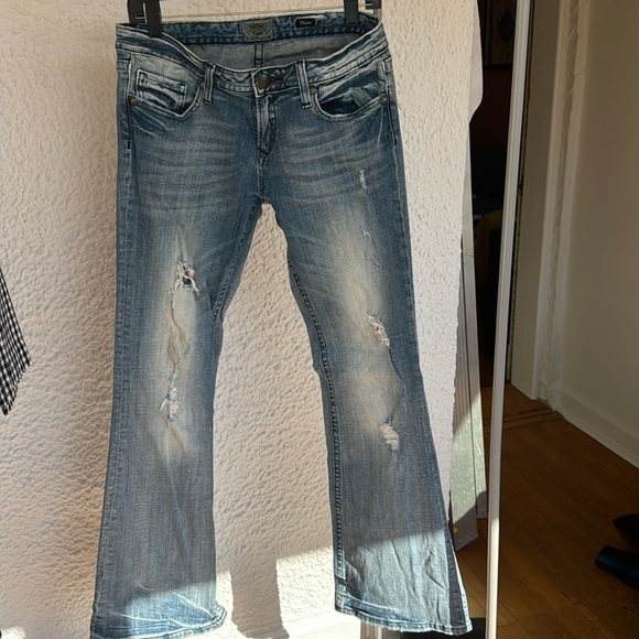 Bedrock for Express jeans size 8. Bell bottom/flare - Picture 2 of 3